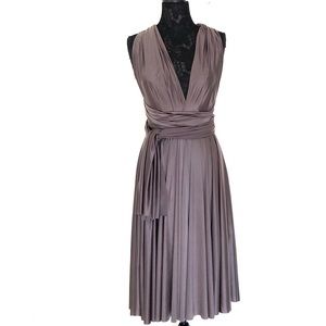 Two Birds Multi Tie Wrap Dress